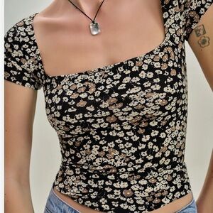 Reformation-Square Neck Knit Sweater-size Small NWT-Juno